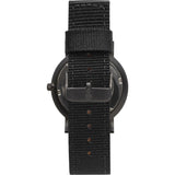 Shore Projects Morecambe Wtach with Classic Strap | Black / Charcoal S036B