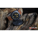 Lum-Tec M73 Watch | Leather Strap