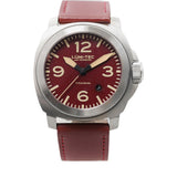 Lum-Tec M77 Titanium Watch | Leather Strap