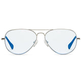 Caddis Mabuhay Sunglass Rx Readers | Chrome/Light Blue