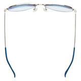 Caddis Mabuhay Sunglass Rx Readers | Chrome/Light Blue