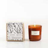 Brooklyn Candle Studio Amber Glass Candle | Lavender AM003