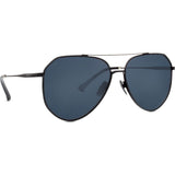 DIFF Eyewear Dash Sunglasses | Matte Black + Solid Grey + Polarized