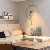 Nomon Mini Barcelona Wall Clock | Fiberglass/Walnut/Graphite Finished Brass