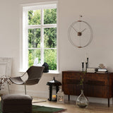 Nomon Mini Barcelona Wall Clock | Fiberglass/Walnut/Graphite Finished Brass