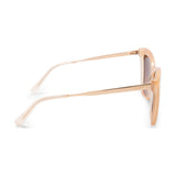 Diff Eyewear Becky Iv Sunglasses | Melon Crush W/ Gold Metal + Brown Gradient