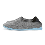 Mahabis Classic 2 Slippers | Light Grey/ Blue