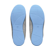 Mahabis classic Slipper | Larvik Light Grey/Vatten Blue