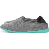 Mahabis Classic 2 Slippers in Larvik Light Grey/Gotland Green