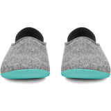 Mahabis Classic 2 Slippers in Larvik Light Grey/Gotland Green