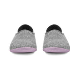 Mahabis Classic 2 Slippers | Light Grey/ Purple