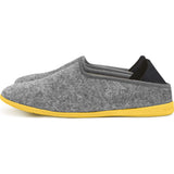 Mahabis Classic 2 Slippers | Larvik Light Grey/Skane Yellow