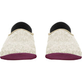 Mahabis classic Slipper | Stone/Purple
