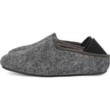 Mahabis Kids Slippers | Larvik Dark Grey/Skien Black size 29 MC-K-29-DG-SB