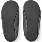 Mahabis Kids Slippers | Larvik Dark Grey/Skien Black size 33 MC-K-33-DG-SB
