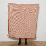 in2green Reversible Repeating triangles Blanket Eco Throw