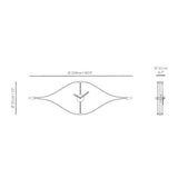 Nomon Mini Look Wall Clock | Fiberglass/Walnut/Brass