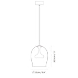 Seed Design Moai Pendant Light Large | Brass