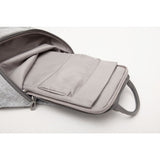 Cote & Ciel Moselle Creased Backpack | Light Grey