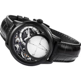 Maurice Lacroix Masterpiece Mysterious Seconds 43mm Watch | White/Black MP6558-PVB01-090