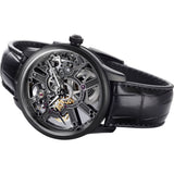 Maurice Lacroix Masterpiece Skeleton 43mm Watch | Black/Black MP7228-PVB01-005-1