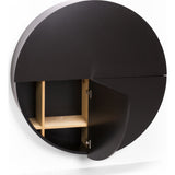 EMKO Multifunctional Pill Cabinet/Desk | Black/Black