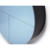 EMKO Multifunctional Pill Cabinet/Desk | Black/Blue