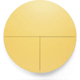 EMKO Multifunctional Pill Cabinet/Desk | White/Yellow