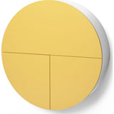 EMKO Multifunctional Pill Cabinet/Desk | White/Yellow