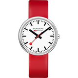 Mondaine Official Swiss Railways Gaint Backlight MSX.3511B.LC Watch | Red
