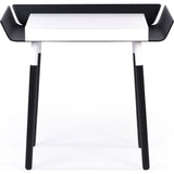 EMKO My Writing Desk w/ 1 Drawer | White/Black