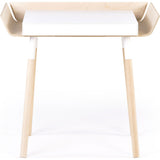 EMKO My Writing Desk w/ 1 Drawer | White/Birch