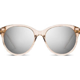 Shwood Madison Acetate Sunglasses | Champagne & Scarlet Flower / Silver Mirror WWAMCSFG