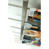 Gus* Modern Magazine Rack | Stainless Steel ACDCMARA