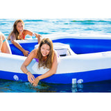 Aquaglide Malibu Lounge Inflatable Swim Platform | Blue/White 58-5214000