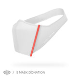 Closca Adjustable Face Mask | White