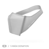 Closca Adjustable Face Mask | Gray