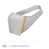 Closca Adjustable Face Mask | Gray