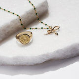 Awe Inspired Medusa Signet Ring