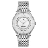 Junghans Meister Worldtimer Watch | Stainless Steel 027/3011.46