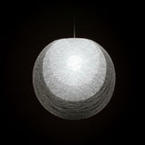 Yamagiwa Mayuhana Mie Pendant | Fiberglass White Aluminum YL-P2909W