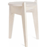 Esaila Milk Stool-Soft White MLK-01-SWH