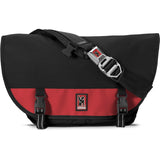 Chrome Mini Metro Messenger Bag | Black/Red