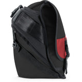 Chrome Mini Metro Messenger Bag | Black/Red