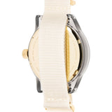 squarestreet SQ03 Minuteman Two Hand Off-White Watch | Grey/Beige Nylon SQ03 B-16