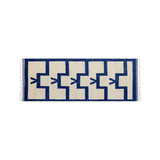 Revival Rugs Miran Hand-Knotted Rug | Warm Vanilla Beige/Navy