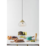 Seed Design Mist Large Pendant Lamp | Brushed Brass SQ-8997PL-BRS