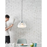 Seed Design Mist Large Pendant Lamp | Chrome SQ-8997PL-CRM