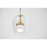 Seed Design Moai Pendant Large | Brass