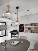 Seed Design Moai Pendant Light Large | Copper